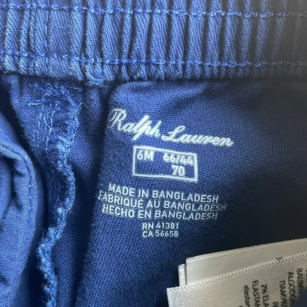 Ralph Lauren Boys Navy Pants 6m
